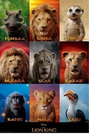 Buy Lion King (Live Action) - Character Grid