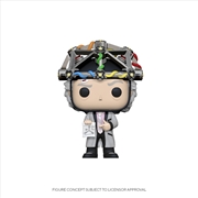 Buy BttF - Doc w/Helmet Pop!