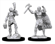 Buy Dungeons & Dragons - Nolzur’s Marvelous Unpainted Minis: Female Human Barbarian