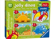 Buy Ravensburger Jolly Dinos My First Puzzle