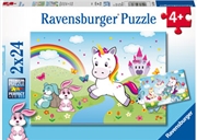 Buy Ravensburger - Fairytale Unicorn Puzzle 2x24 Piece