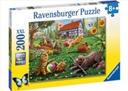 Buy Playing In The Yard 200 Piece Puzzle