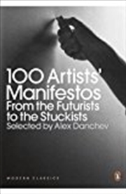 Buy 100 Artists' Manifestos