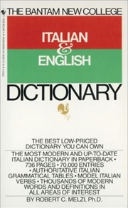 Buy Bantam Italian/English Dictionary