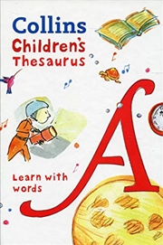 Buy Collins Children's Thesaurus: Learn With Words