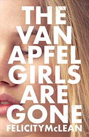 Buy The Van Apfel Girls Are Gone  