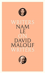 Buy On David Malouf: Writers on Writers