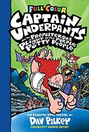 Buy Captain Underpants And The Preposterous Plight Of The Purple Potty People: Color Edition (captain Un