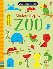 Buy Sticker Shapes Zoo (usborne Minis)