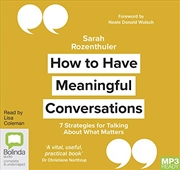 Buy How to Have Meaningful Conversations