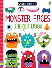 Buy Monster Faces Sticker Book (usborne Minis)