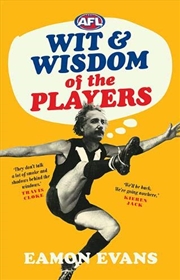 Buy Afl Wit And Wisdom Of The Players