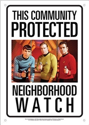 Buy Protected By Star Trek Sign