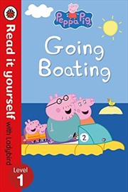 Buy Peppa Pig: Going Boating - Read It Yourself With Ladybird Level 1