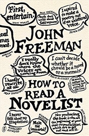 Buy How to Read a Novelist