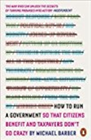 Buy How To Run A Government