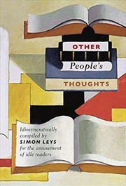 Buy Other People's Thoughts