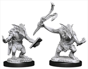 Buy Magic the Gathering - Unpainted Miniatures: Goblin Guide & Bushwacker