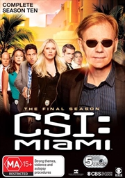 Buy CSI - Miami - Season 10
