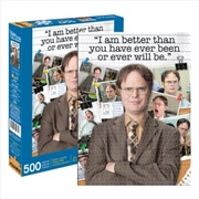 Buy Office - Dwight Schrute Quote 500 Piece Puzzle