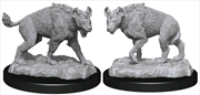 Buy WizKids - Deep Cuts Unpainted Miniatures: Hyenas