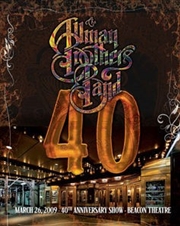 Buy 40th Anniversary Show Live At Beacon Theatre