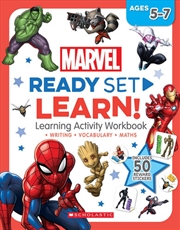 Buy Marvel: Ready Set Learn! Learning Activity Workbook