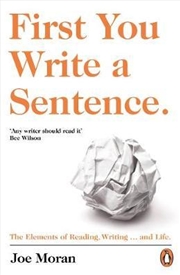 Buy First You Write a Sentence.