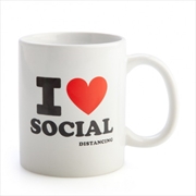 Buy I Heart Social Distancing Coffee Mug
