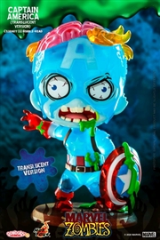 Buy Marvel Zombies - Captain America Translucent Cosbaby