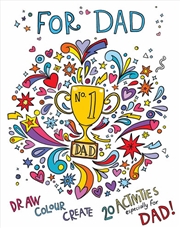 Buy For Dad Colouring Book