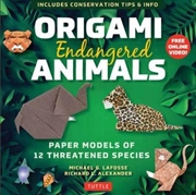 Buy Origami Endangered Animals Kit: Paper Models of Threatened Wildlife