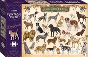 Buy Vintage Puzzle - Dog Breeds 1000 Piece Puzzle