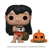 Buy Lilo and Stitch - Lilo with Pudge Pop! Vinyl