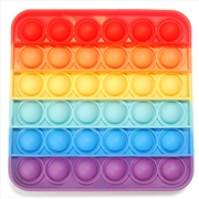 Buy Rainbow Square Push And Pop