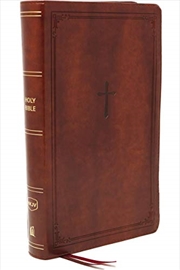 Buy NKJV, End-of-Verse Reference Bible, Personal Size Large Print, Leathersoft, Brown, Red Letter, Comfo