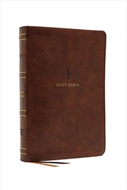 Buy NRSV, Catholic Bible, Thinline Edition, Leathersoft, Brown, Comfort Print: Holy Bible