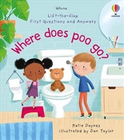 Buy Lift-the-Flap First Q&A: Where Does Poo Go?