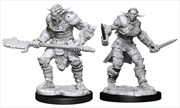 Buy Dungeons & Dragons - Nolzur's Marvelous Unpainted Minis: Bugbear Barbarian Male & Rogue Female