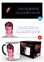Buy David Bowie Aladdin Sane HEAT CHANGING Mug