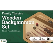 Buy LPG Wooden Folding Backgammon Case 45cm