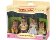 Buy Sylvanian Families - Walnut Squirrel Family