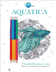 Buy Zen Colour with Pencils: Aquatica