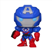 Buy Captain America - Marvel Mech Glow US Exclusive Pop! Vinyl [RS]