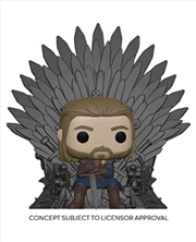 Buy Game of Thrones - Ned Stark on Throne Pop! Deluxe