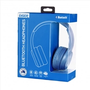 Buy Laser Bluetooth Headphone On-Ear with Hands-Free Mykonos Blue