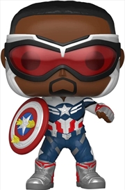 Buy The Falcon and the Winter Soldier - Capt America Year of the Shield US Exclusive Pop! Vinyl [RS]