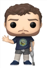 Buy Parks and Recreation - Andy with Leg Casts US Exclusive Pop! Vinyl [RS]