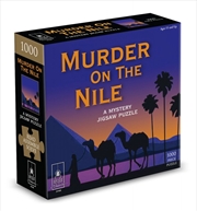 Buy Murder On The Nile Mystery Puzzle - 1000 Piece