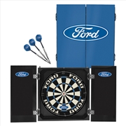 Buy Ford Dartboard In Cabinet